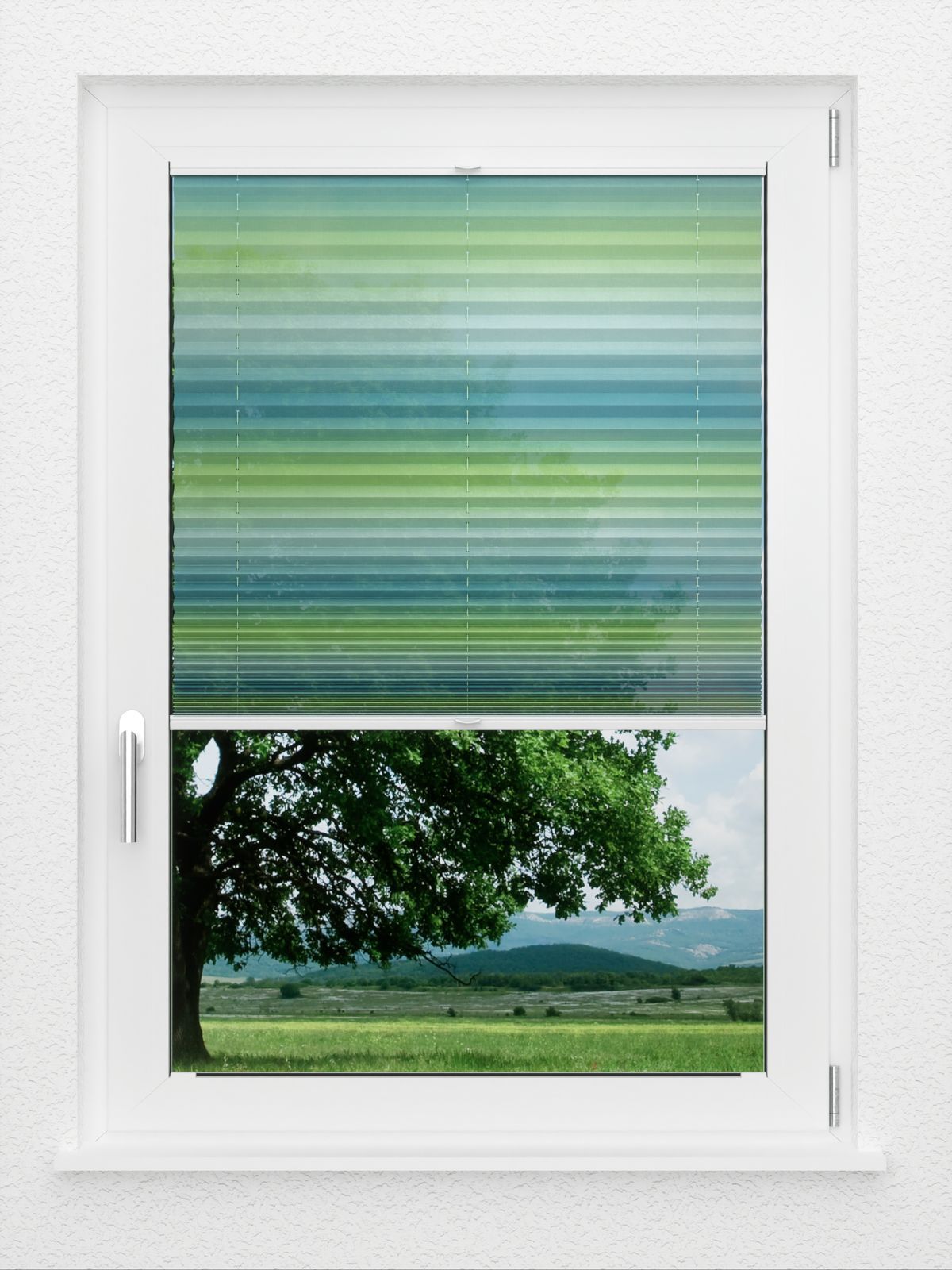 Detailansicht LYSEL HOME Plissee 338A Lovely Gradient