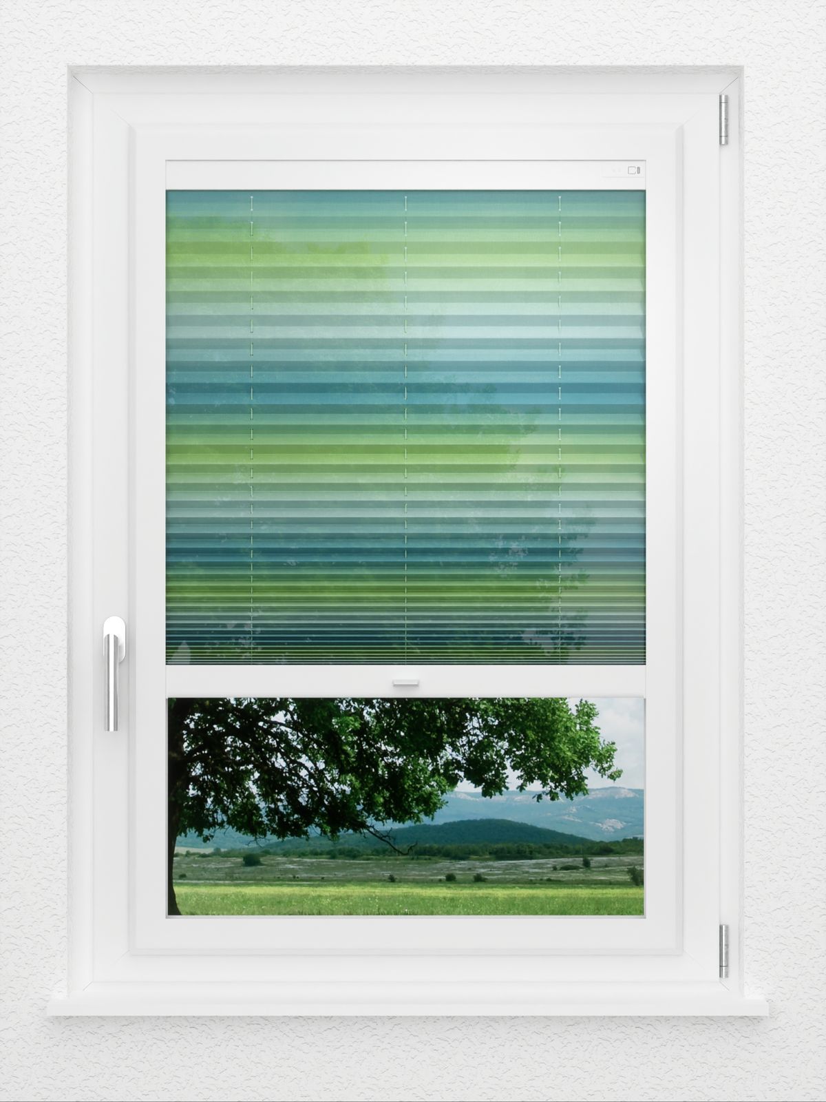 Detailansicht LYSEL HOME Plissee 338A Lovely Gradient