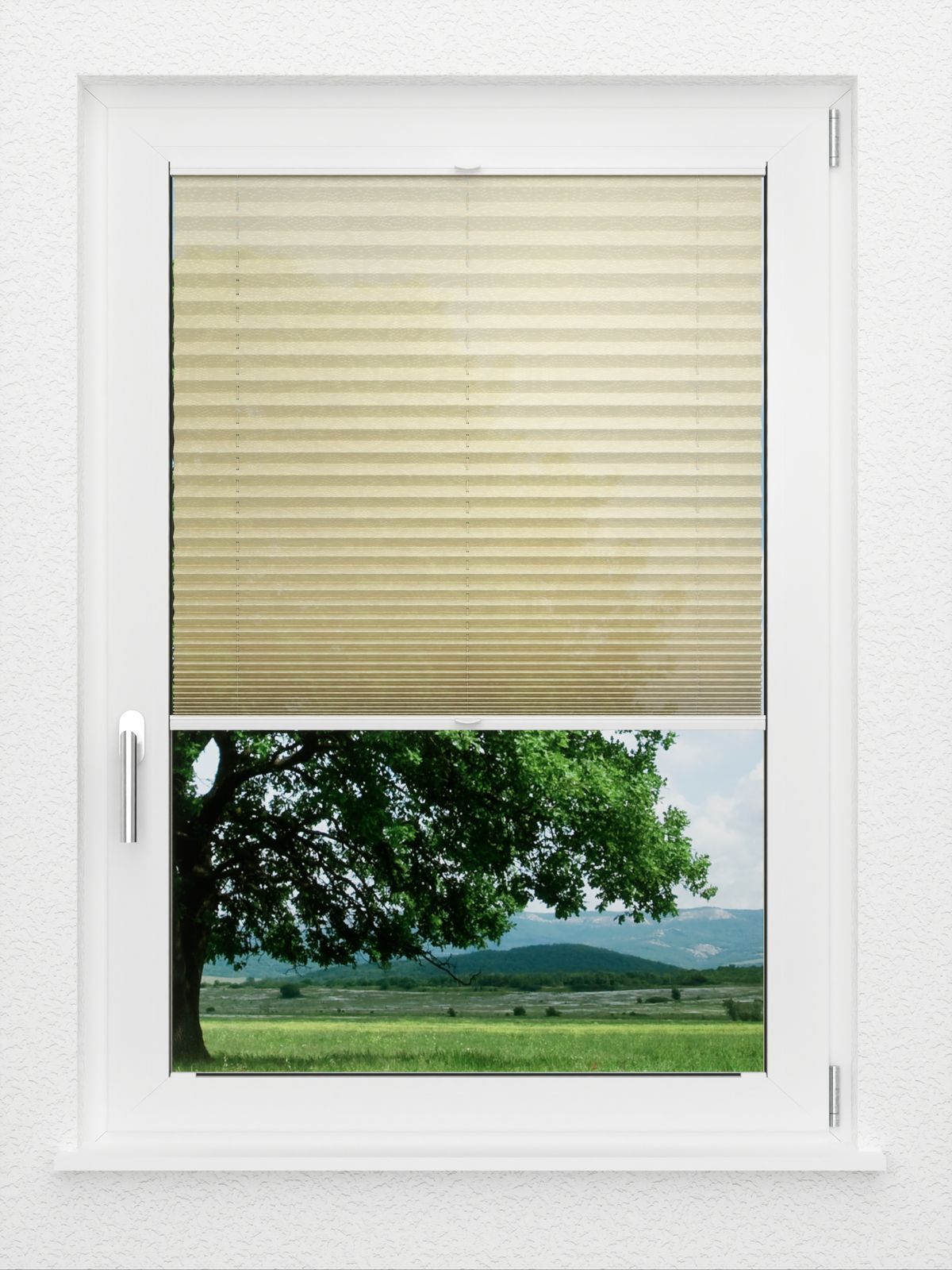 Detailansicht LYSEL HOME Plissee 424A Stitch Pattern