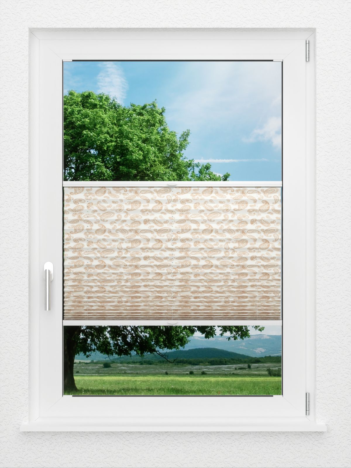 Detailansicht LYSEL HOME Plissee 420A Paisley