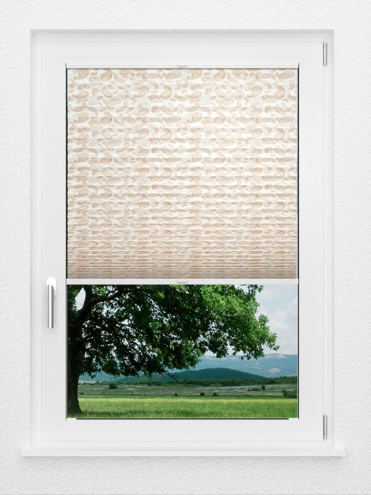 Detailansicht LYSEL HOME Plissee 420A Paisley