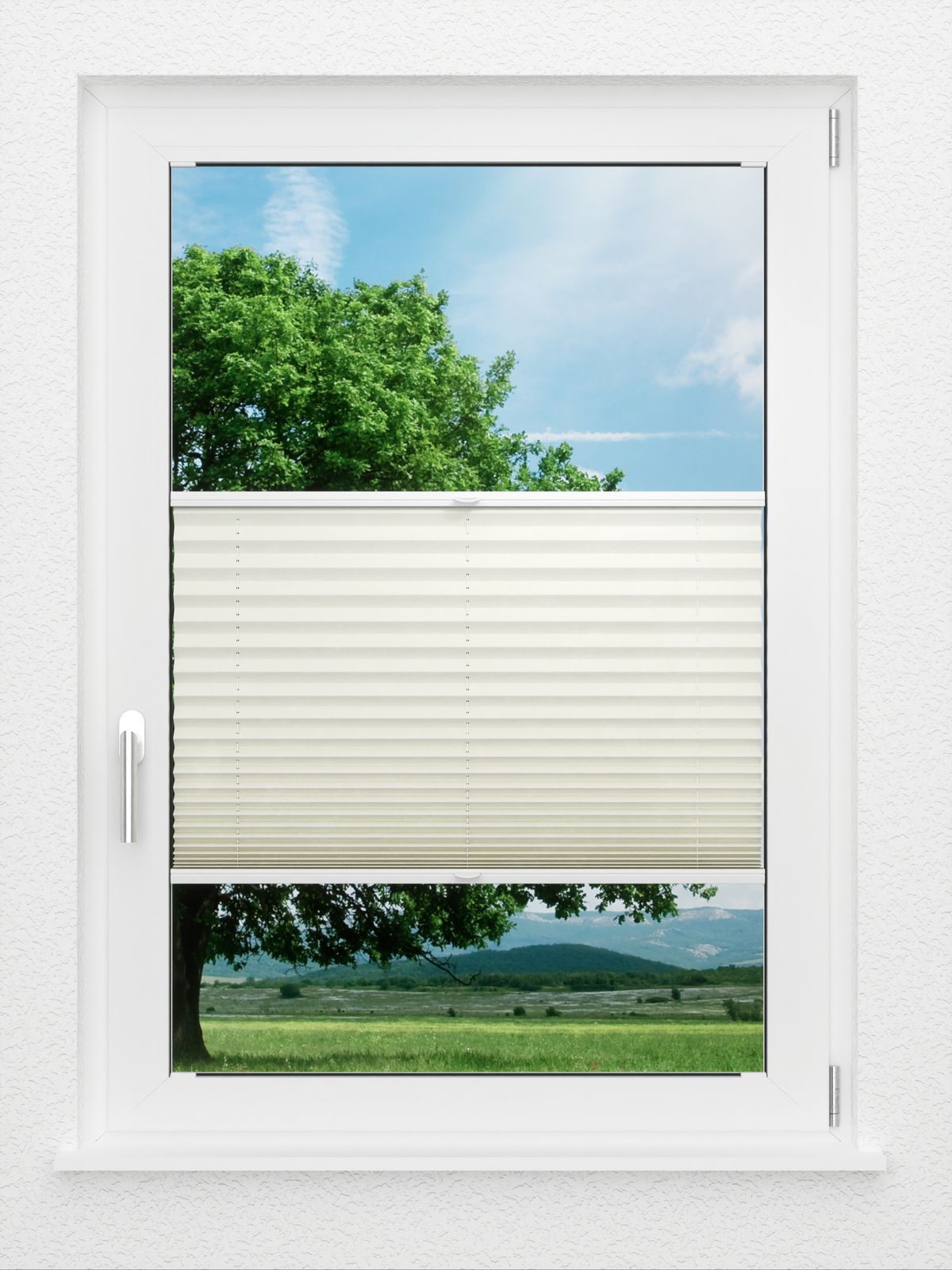 Detailansicht LYSEL HOME Plissee 317A Textura Grain
