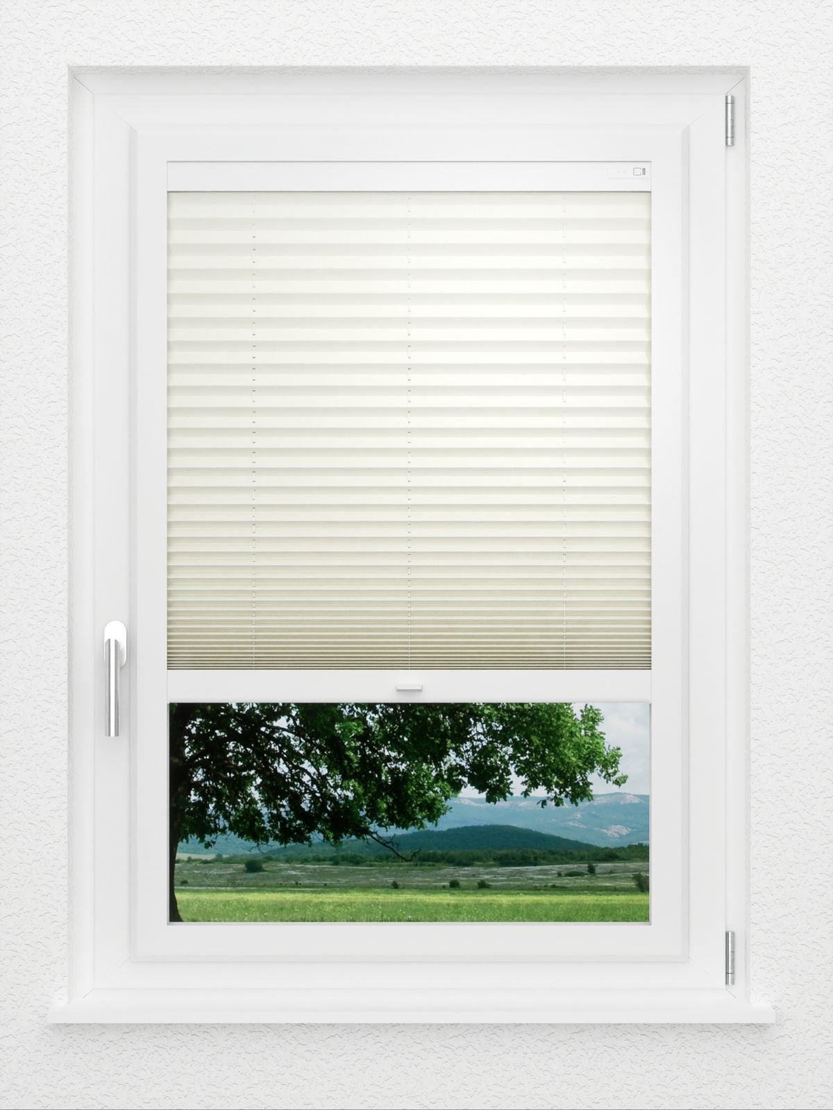 Detailansicht LYSEL HOME Plissee 317A Textura Grain