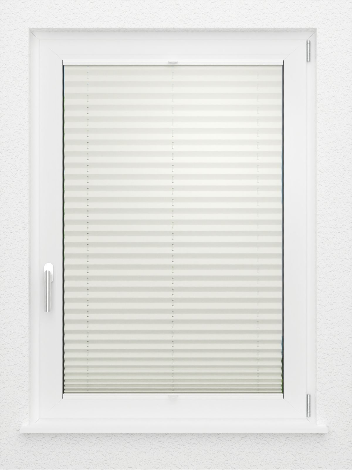 Detailansicht LYSEL HOME Plissee 219B Oliv Krepp BO