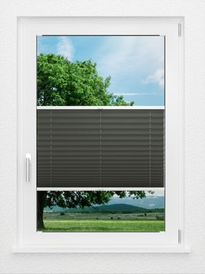 Preview LYSEL HOME Plissee 202B Oliv Krepp BO 0