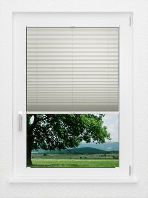 Preview LYSEL HOME Plissee 212B Oliv Krepp Pearl 1