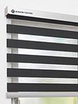 Doppelrollo Denver 37062 Fensteransicht