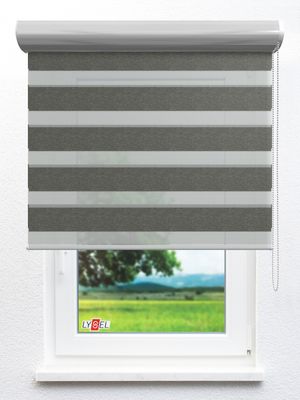 Simply Doppelrollo Münster 30272 Fensteransicht