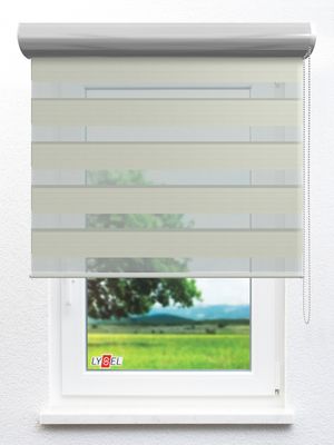 Simply Doppelrollo Halle 30340 Fensteransicht