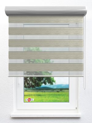 Simply Doppelrollo Rendsburg 30050 Fensteransicht