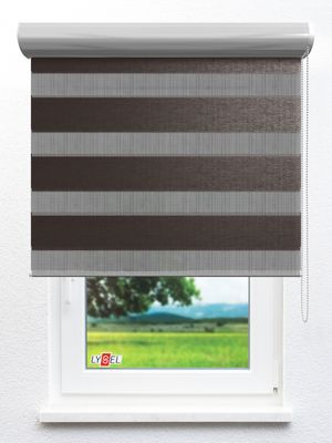 Simply Doppelrollo Stralsund 30213 Fensteransicht