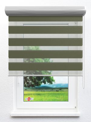 Simply Doppelrollo Dresden 30323 Fensteransicht