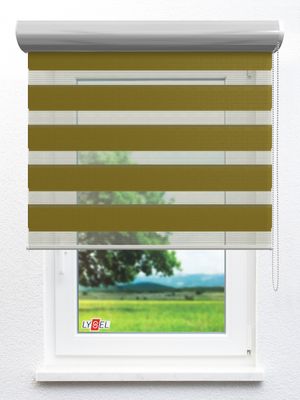 Simply Doppelrollo Leipzig 30303 Fensteransicht